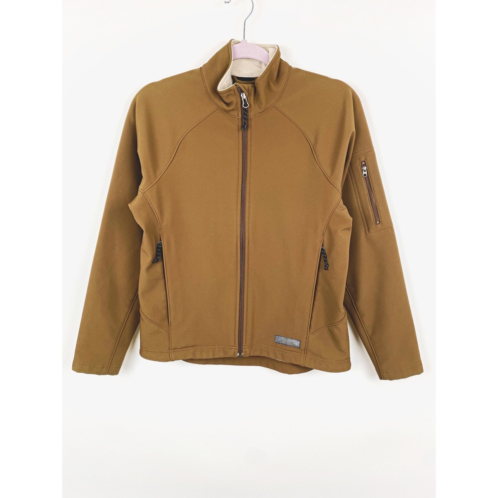 REI Softshell Fleece Lined Full Zip Jacket Small Outdoor